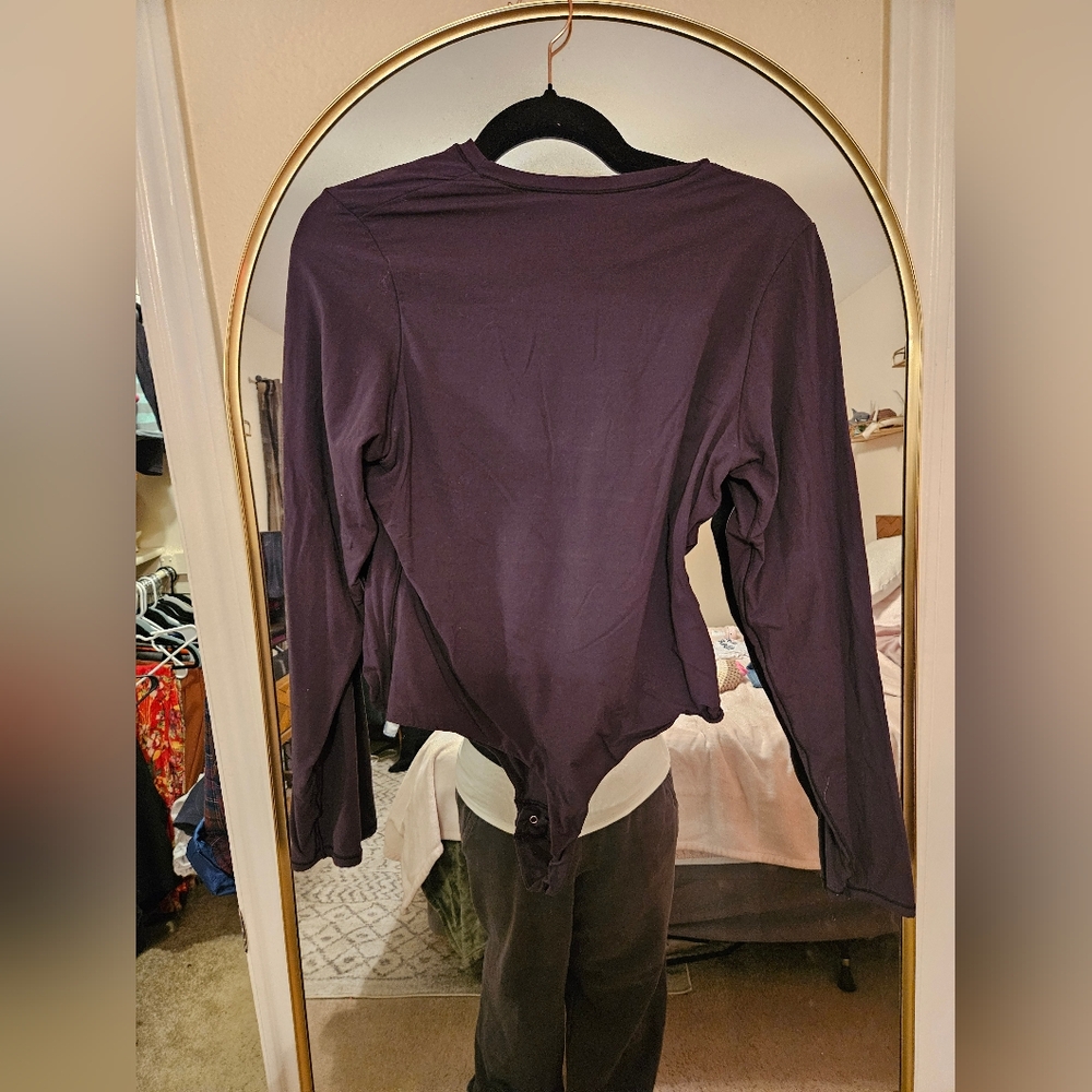 Skims Fits Everybody Long Sleeve Bodysuit